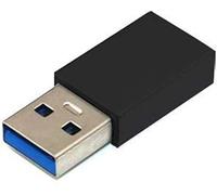 Microconnect USB3.0ACF - USB3.0 A - USB3.1 C M-F - Adaptador, Negro - Garantía: 25Y