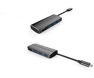 Microconnect USB3.1CCOM9 USB 3.0 (3.1 Gen 1) Type-C 5000Mbit/s Negro nodo - Concentrador (USB 3.0 (3.1 Gen 1) Type-C, USB 3.0 (3.1 Gen 1) Type-A,VGA, 5000 Mbit/s, Negro, Bolsa de plástico)