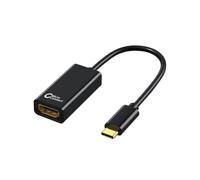 Microconnect USB3.1CHDMI-S adaptador de cable USB C HDMI Negro - Adaptador para cable (USB C, HDMI, Male connector / Female connector, 0,15 m, Negro)