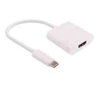 Microconnect 0.2m USB С - HDMI USB C Negro - Adaptador para cable (USB C, HDMI, Macho/Hembra, 0,2 m, Negro)