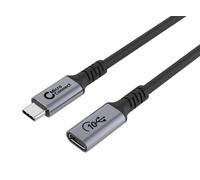 Microconnect usb3.2cc1.5ex cable usb 1,5 m usb4 gen 2x2 usb c negro