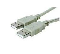 Microconnect usbaa2 cable usb 1,8 m usb 2.0 usb a gris
