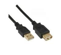 Microconnect USBAAF3G - Cable USB (3 m, USB A, USB A, 2.0, Male connector / Male connector, Negro)