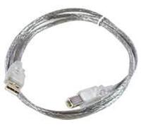 Microconnect usbab5t cable usb 5 m usb 2.0 usb a usb b transparente