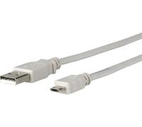 Microconnect USBABMICRO5G - Cable USB (5 m, Micro-USB B, USB A, 2.0, 480 Mbit/s, Gris)