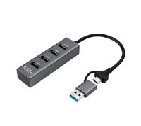Microconnect usbhub4-2in1 hub de interfaz usb 3.2 gen 1 (3.1 gen 1) ty