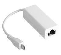 Microconnect USBMICROETHB Ethernet 100Mbit/s Adaptador y Tarjeta de Red - Accesorio de Red (Alámbrico, MicroUSB, Ethernet, 100 Mbit/s, Blanco)
