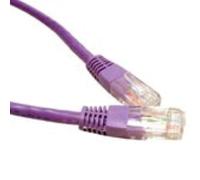 Microconnect UTP Cat6, 2m - Cable de Red (2m, 2 m, Cat6, U/UTP (UTP), RJ-45, RJ-45, Púrpura)