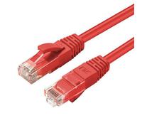 Microconnect CAT5e UTP 5m - Cable de Red (5 m, Cat5e, U/UTP (UTP), RJ-45, RJ-45, Rojo)