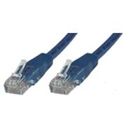 Microconnect UTP6002B - Cable de Red (0,2 m, RJ-45, RJ-45, Azul)