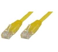 Microconnect UTP6003Y - Cable de Red (0,3 m, Amarillo)
