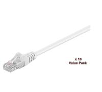 Microconnect V-UTP5005WVP - Cable de red (0,5 m, Cat5e, U/UTP (UTP), RJ-45, RJ-45, Blanco)
