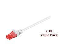Microconnect v-utp601wvp cable de red blanco 1 m cat6 u/utp (utp)