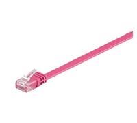 Microconnect - V-utp602pi-flat 2m cat6 u/utp (utp) rosa - cable de red (rj-45, rj-45, macho/macho, cat6, u/utp (utp), rosa)