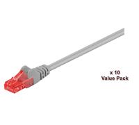 Microconnect v-utp602vp cable de red gris 2 m cat6 u/utp (utp)
