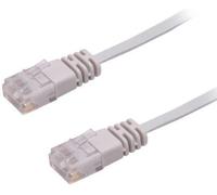 Microconnect v-utp610-flat cable de red gris 10 m cat6 u/utp (utp)