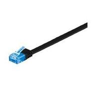 Microconnect v-utp6a02s-flat cable de red negro 2 m cat6a u/utp (utp)
