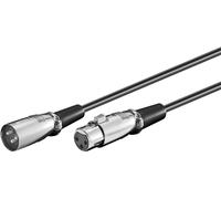 Microconnect xlrmf10 cable de audio 10 m xlr (3-pin) negro