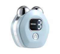 Microcurrent Face Lift Device - Facial Tightening Massager | ABS Electroplated Design Shapes Contours Enhances Firmness Soportes Warm Compress Care Portable Daily Skincare Tool