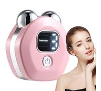 Microcurrent Facial Device, Portable Skin Toning Massager, Electric Face Sculpting Tool, 2.36x2.09x1.06inches Rejuvenating Beauty Roller, Essentials for Travel Anti-Aging Gadget