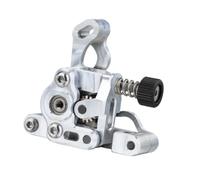 Microextrusora totalmente metálica CNC con piezas de impresora 3D, Motor LDO/lunas 8T/10T, Compatible con Mellow Sherpa Voron 2,4 Ender3 BLV(Silver,Without Motor)