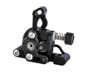 Microextrusora totalmente metálica CNC con piezas de impresora 3D, Motor LDO/lunas 8T/10T, Compatible con Mellow Sherpa Voron 2,4 Ender3 BLV(Black,Without Motor)