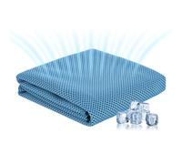 Microfiber Chiller - Breathable Sweat Headband, Rapid Cooling Fitness Fabric with UV Sun Protection, Moisture Wicking Performance Cloth, Ideal for Summer Hiking Tennis Match Sessions