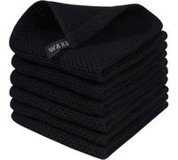 Microfiber Cleaning Cloth, Dish Cloths, Cotton Dish Towels, Dish Drying Towels, Kitchen Washcloths, 6 Piece Multipurpose Design High Absorbency Soft Cotton Material for Kitchen Cloth, Cloths to Clean