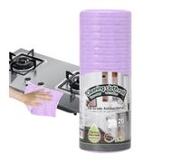 Microfiber Cleaning Cloth Roll - 9.84x9.84in Tearable Rags, Paper Towels