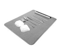 Microfiber, Large Dish Drying Mat, Absorbent Non-Slip Gear, Kitchen Countertops Tool, Utensils Cups Vessel, Bottles Coffee Rack Supply, Home Apartment Accessory For Restaurant Farmhouse Projects