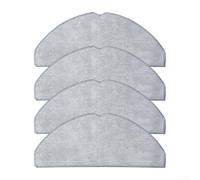 Microfiber Mop Cloth 4-Pack for para roborock para q7 Series | 4-pack microfiber pads, seamless fit, deep cleaning action, grey color, compatible para q7 series(10 PACK)
