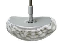 Microfiber Mop Pads - Hardwood Floor Mopping Cloths | Machine Washable Mop Head Replacement | Flat Mops Covers Wet Dry | For Home Apartment Kitchen Living Room Bedroom Bathroom Hardwood Laminate Tile