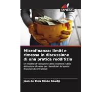 Microfinanza: limiti e rimessa in discussione di una pratica redditizia: Un modello di valutazione della creazione e della distruzione di valore per i ... dei servizi finanziari decentralizzati