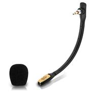 Micrófono A40 de Repuesto para Auriculares Astro A40 / A40 TR Gaming en PS5, PS4, Xbox One, PC, Mac, teléfono, cancelación de Ruido de 3,5 mm, Color Negro