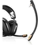 Micrófono A40 de repuesto para auriculares Logitech Astro A40/A40 TR para PS5, PS4, Xbox One, Xbox Series X/S, PC, Mac, teléfono, desmontable de 3,5 mm con cancelación de ruido