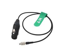 Micrófono Audio XLR 3 Pin a FVB 00B 3 Pin Cable para Sennheiser SK50 SK250 SK2000 Transmisor