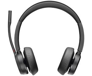 Micrófono auricular - Bluetooth - inalámbrico - HP Inc. - Poly Voyager 4320 - Auricular - sobre la oreja - Bluetooth - inalámbrico - negro - cert