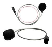 Micrófono Boom compatible con Cardo con cancelación de ruido avanzada y cable chapado en plata para una estabilidad de señal fiable y audio (suave)
