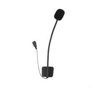 Micrófono Boom mejorado para Cardo para auriculares Spirit con cancelación de ruido con cable chapado en plata para casco de comunicación de audio, cascos todoterreno (duro)