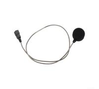 Micrófono Boom mejorado para Cardo para auriculares Spirit con cancelación de ruido con cable chapado en plata para casco de comunicación de audio, cascos todoterreno (suave)