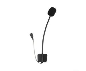 Micrófono Boom mejorado para Cardo para auriculares Spirit con cancelación de ruido con cable chapado en plata para casco de comunicación de audio, cascos todoterreno (duro)