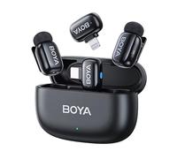 Micrófono Boya MINI 2-01 Inalámbrico USB-C omnidireccional con IA y doble receptor