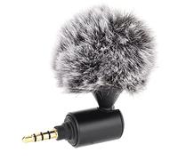 Micrófono cardioide de 3,5 mm, micrófono Plug and Play para videocámaras, mini micrófono de 3,5 mm con 1 micrófono para cámaras