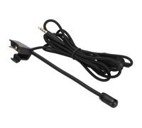 Micrófono cardioide unidireccional de repuesto para auriculares de juegos, micrófono de brazo con claridad de voz y garantía sin preocupaciones,