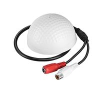 Micrófono CCTV de alta sensibilidad,micrófono de audio de captación,dispositivo de captación de audio,recopilación de voz de sonido,micrófono de monitor de sonido para de seguridad CCTV, etc.