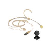 Micrófono Colgado de la Oreja Montado en la Cabeza, con Conector XLR de 4 Pines TA4F de 1.45 M para Transmisor de Paquete de Cintura del Sistema