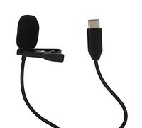 Micrófono Compatible con One RS, USB Tipo C Unidireccional Lavalier Micrófono de Solapa Omnidireccional Condensador Clip On Mic para One RS