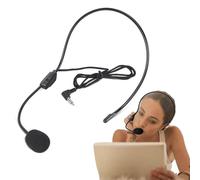 Micrófono con Cable De 3,5 Mm - para Computadora con Micrófono, Sonido De Alta Fidelidad | Ideal para Presentadores De Televisión, Locutores, Cantantes, Grabación en Streaming Y Us