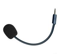 Micrófono con cancelación de ruido de 2,5 mm para auriculares JBL Quantum 100 350 360 400, micrófono de transmisión de audio transparente con cubierta de espuma resistente al viento