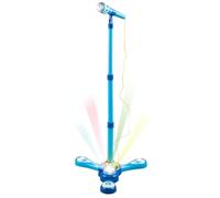 Micrófono Con Eco Para Niños con Luz Soporte Ajustable Interactivo Colorido